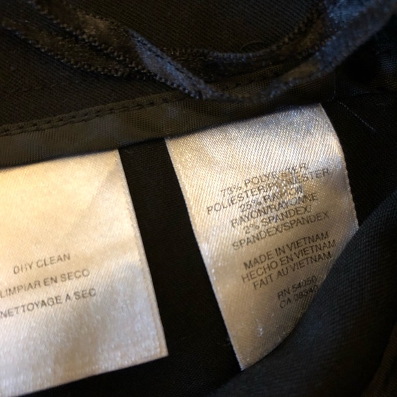 Anne Klein stretch straight leg pant - Picture 6 of 6